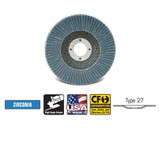 Z3 Flap Disk Type 27 (Grit 40) Z3 Flap Disk Type 27 (Grit 40)
