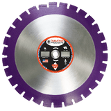 Purple Wet & Dry Walk Behind Blade Asphalt/Green Concrete 18"