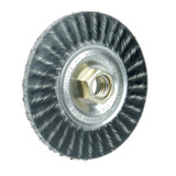 Roughneck 4" Polyflex Encapsulated Stringer Bead Wire Wheel 5/8"-11 UNC Nut