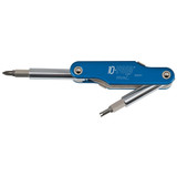 10-Fold Screwdriver/Nut Driver Schrader Valve Core Tool 10-Fold Screwdriver/Nut Driver Schrader Valve Core Tool