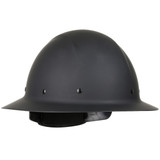 Full Brim Smooth Dome Hard Hat w/ Fiberglass Resin Shell, 8-Point Suspension (Black) Full Brim Smooth Dome Hard Hat w/ Fiberglass Resin Shell, 8-Point Suspension (Black)