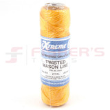 Twisted Mason Line 275 ft Yellow 1/4lb Nylon