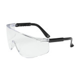 OTG Rimless Safety Glasses with Black Temple, Clear Lens and Anti-Scratch Coating Clear OTG Rimless Safety Glasses with Black Temple, Clear Lens and Anti-Scratch Coating Clear