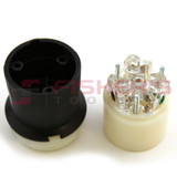 Safety-Shroud Twist-Lock Connector Body 20A 125V Safety-Shroud Twist-Lock Connector Body 20A 125V