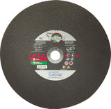 Ductile Portable Saw Cut-Off Wheel Type 1 14-Inch x 1/8-Inch x 1-Inch, 10-Pack
