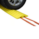 Speed Bump-Cable Protector, Yellow - 2 Channel (6 Feet) Speed Bump-Cable Protector, Yellow - 2 Channel (6 Feet)