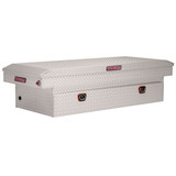 Aluminum Saddle Box Full Extra Wide with Single Lid (14.4 Cu FT)