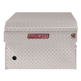 Aluminum Saddle Box Full Extra Wide with Single Lid (14.4 Cu FT)