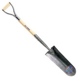 Pony Drain & Post Spade 16" x 5-1/2" Blade with 47" Handle