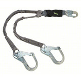 V-Series Stretch twin-leg energy absorbing lanyard, 36CL large snaphooks, 6"