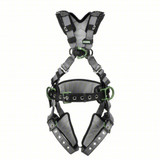 V-FIT Construction Harness, Standard, Back, Chest & Hip D-Rings, Tongue Buckle Leg Str