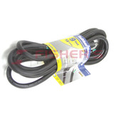 Rubber 3 Conductor SJ Repair Cords 14/3 Wire Guage - 9' Rubber 3 Conductor SJ Repair Cords 14/3 Wire Guage - 9'