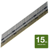 15 Gauge Angled Strip Finish Nail 2" (Box of 4,000) 15 Gauge Angled Strip Finish Nail 2" (Box of 4,000)