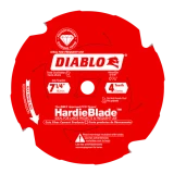 Saw Blade for Fiber Cement 7-1/4" x 4-Teeth