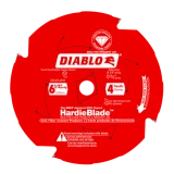 Saw Blade for Fiber Cement 6-1/2" x 4-Teeth