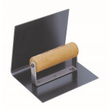 Blue Crucible Steel Inside Step Tool No Batter Wood Handle with 1/2" Radius (7" x 6" x 6") Blue Crucible Steel Inside Step Tool No Batter Wood Handle with 1/2" Radius (7" x 6" x 6")