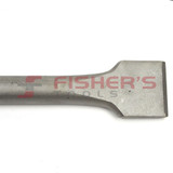 Wide Chisel for .680" Round Shank with Round Collar (18" x 1-1/2")