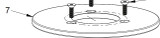 Replacement Guide Plate for Bevel Boss Adapter Head