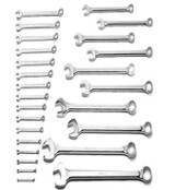 SAE & Metric Combination Wrench 12 PT - 26 PC