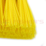 Yellow Utility Brush with Long Plastic Handle (20")