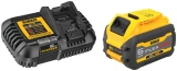 6AH FLEXVOLT 20V BATTERY KIT DOES BOTH 60 AND 20 VOLT TOOLS WITH CHARGER   - DCB606C