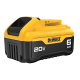 20V 6AH DEWALT BATTERY 2 PACK     - DCB206-2