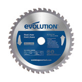 Mild Steel and Ferrous Metal TCT Blade With Diamond Knockout, 7-1/4" x 40T x 5/8" Arbor