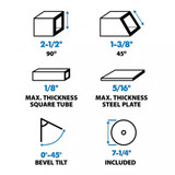 Metal Cutting Circular Saw, 7-1/4"