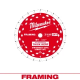 7- ¼ 24T Thick Kerf Frame Bulk     - 48-41-0740