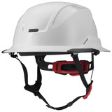 WHITE Full Brim Non-Vented TYPE 2 (Class E)    - HRXF-25WE2