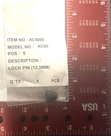 *LOCK PIN     - AC5006