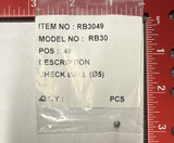 CHECK BALL 05 SELL UNIT 1 SPARE PARTS RB30    - RB3049