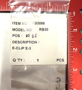 E-CLIP E3 SELL UNIT 1 SPARE PARTS RB30    - RB3086