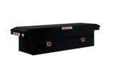 TRUCK BOX ALUM LOW PROFILE BLK 11CUFT FULL SIZE    - 121-5-04