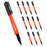 Skribes™ Fine Tip Permanent Markers, Black, 12-Pack