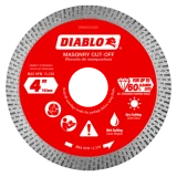 4" Diamond Continuous Rim Masonry Cut-Off Disc