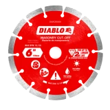 6" Diamond Segmented Masonry Cut-Off Disc