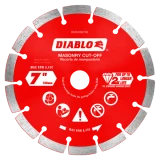 7" Diamond Segmented Masonry Cut-Off Blade