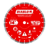 14" Diamond Segmented Masonry Cut-Off Blade