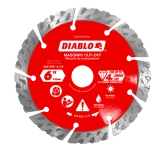 6" Diamond Segmented Turbo Masonry Cut-Off Blade