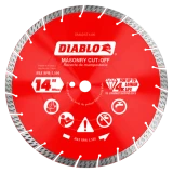 14" Diamond Segmented Turbo Masonry Cut-Off Blade