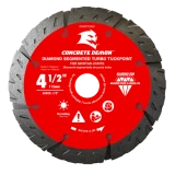 4-1/2" Concrete Demon™ Diamond Segmented Turbo Tuckpoint Blade for Mortar Joints