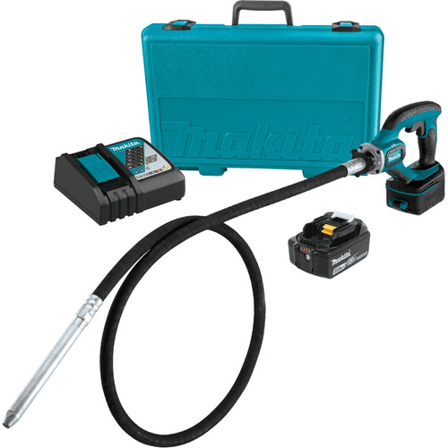 18V LXT® Lithium-Ion Cordless 8' Concrete Vibrator Kit (5.0Ah) 18V LXT® Lithium-Ion Cordless 8' Concrete Vibrator Kit (5.0Ah)