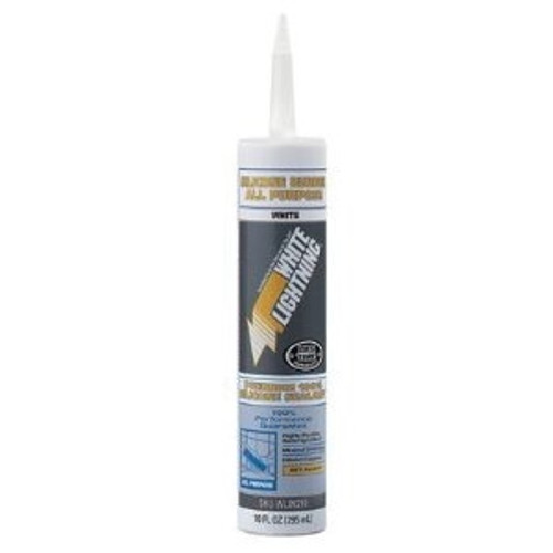 White Lightning Industrial Silicone Sealant 10oz (clear) White Lightning Industrial Silicone Sealant 10oz (clear)