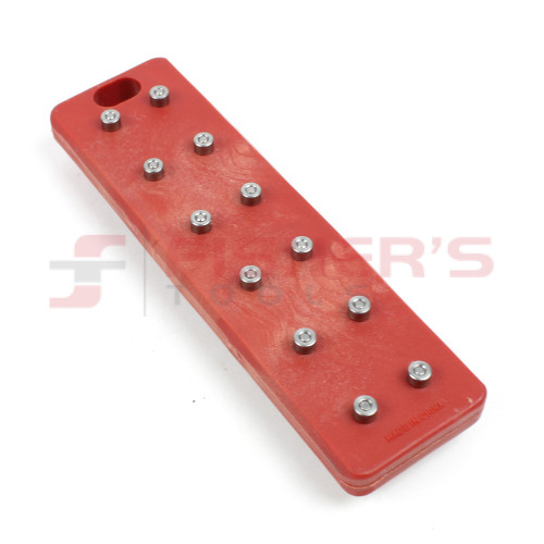 W-Die Holder for 6 Dies (10")