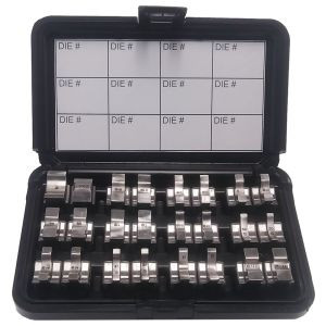 W-Die Kit Set with Lug Crimping Tool Dies and Case