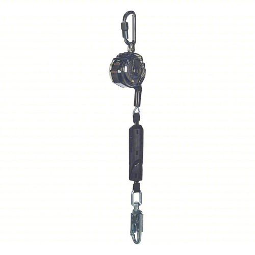 V-TEC PFL, single-leg, 36CS swivel snaphook, aluminum triple action carabiner (10 Feet)