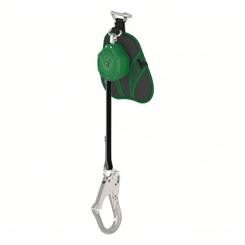 V-SHOCK Leading Edge PFL, single-leg, AL36CL large aluminum snaphook (6 Feet)