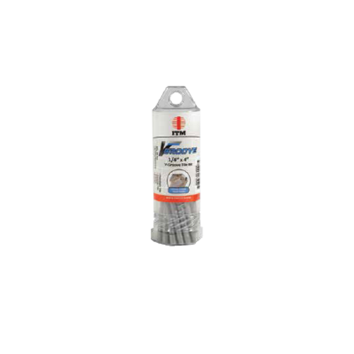 V Groove Tile & Granite Drill Bit - Pack of 25 (1/4" x 4")