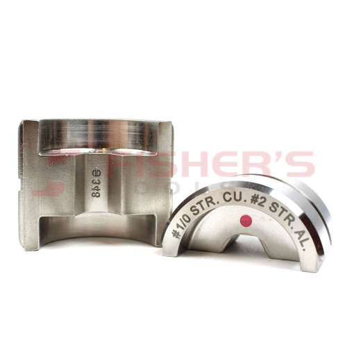 Stainless Steel U Die, Pink, Index 348 Stainless Steel U Die, Pink, Index 348